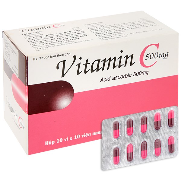 Có những thuốc nào không được phép dùng song song với vitamin C 500mg ascorbic acid?
