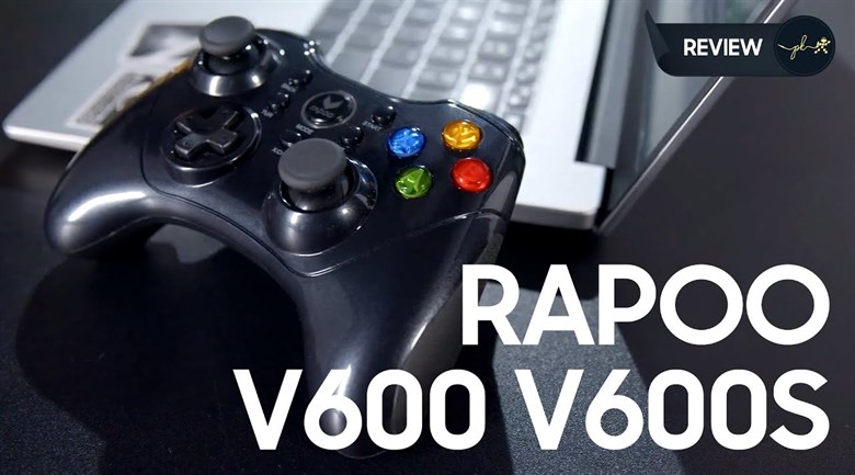 Tay Cầm Chơi Game Không Dây Rapoo V600S Đen