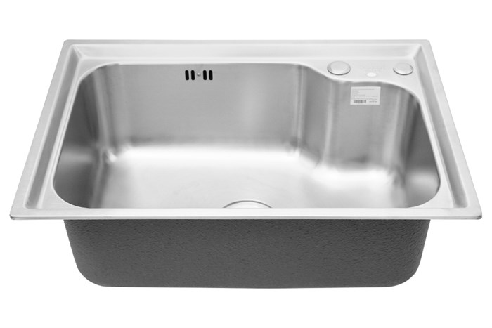 Chậu rửa chén 1 ngăn inox Eurolife EL-C6243 Màu Inox