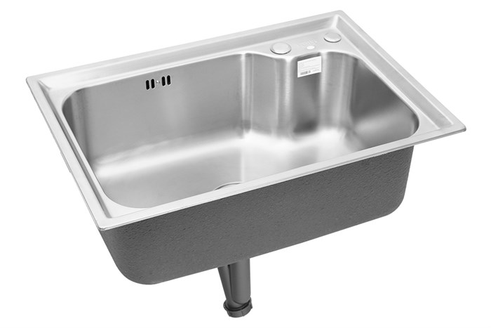 Chậu rửa chén 1 ngăn inox Eurolife EL-C6243 Màu Inox