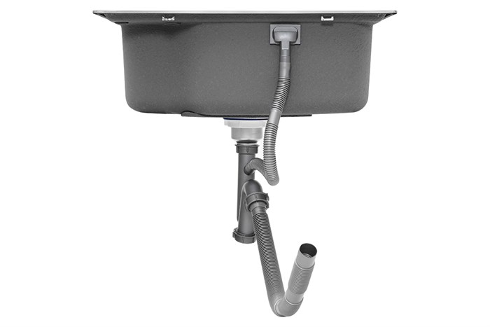 Chậu rửa chén 1 ngăn inox Eurolife EL-C6243 Màu Inox