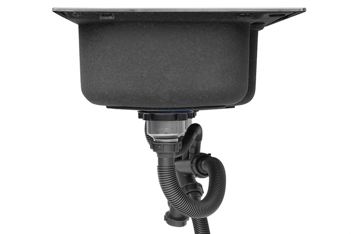 Chậu rửa chén 2 ngăn inox Eurolife EL-C7843 Màu Inox