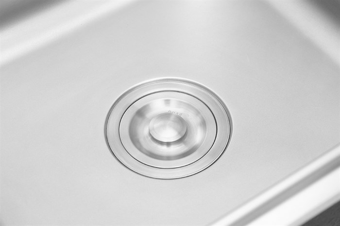 Chậu rửa chén 2 ngăn inox Eurolife EL-C7843 Màu Inox