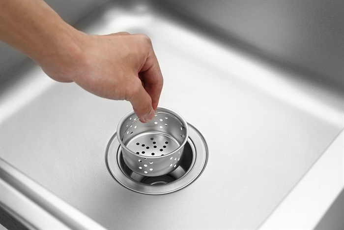 Chậu rửa chén 2 ngăn inox Eurolife EL-C7843 Màu Inox