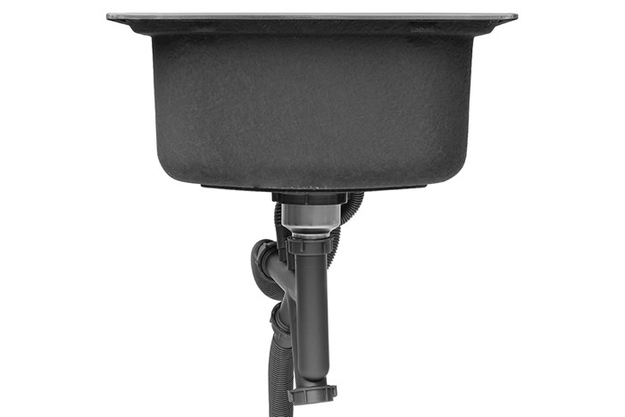 Chậu rửa chén 2 ngăn inox Eurolife EL-C7843 Màu Inox