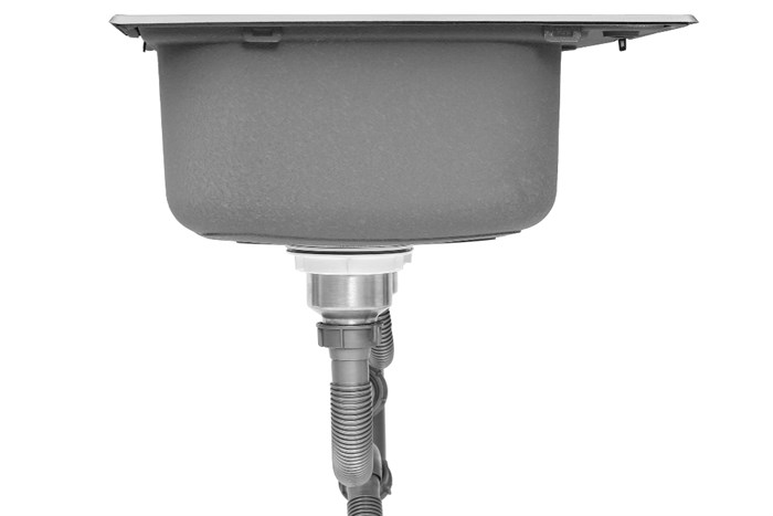 Chậu rửa chén 2 ngăn inox Eurolife EL-C8145 Màu Inox