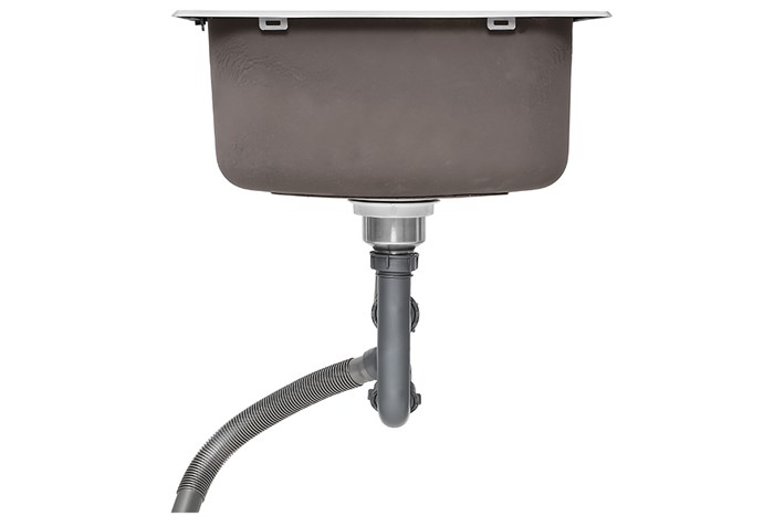 Chậu rửa chén 2 ngăn inox Eurolife EL-C8245 Màu Inox