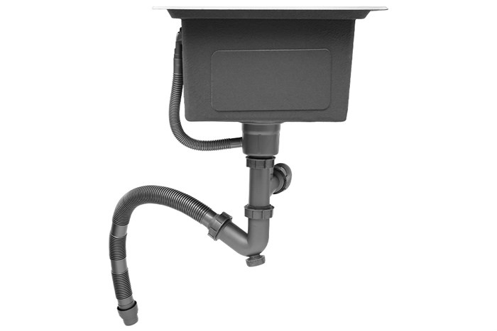 Chậu rửa chén 2 ngăn inox Eurolife EL-HM8246 Màu Inox