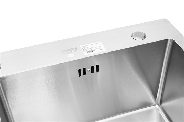 Chậu rửa chén 2 ngăn inox Eurolife EL-HM8245 Màu Inox