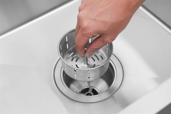 Chậu rửa chén 2 ngăn 1 cánh inox Eurolife EL-HM12050 Màu Inox