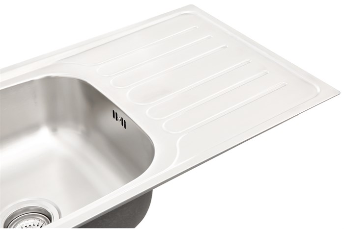 Chậu rửa chén 1 ngăn 1 cánh inox Hafele HS19-SSD1R60 (567.23.093) Màu Inox