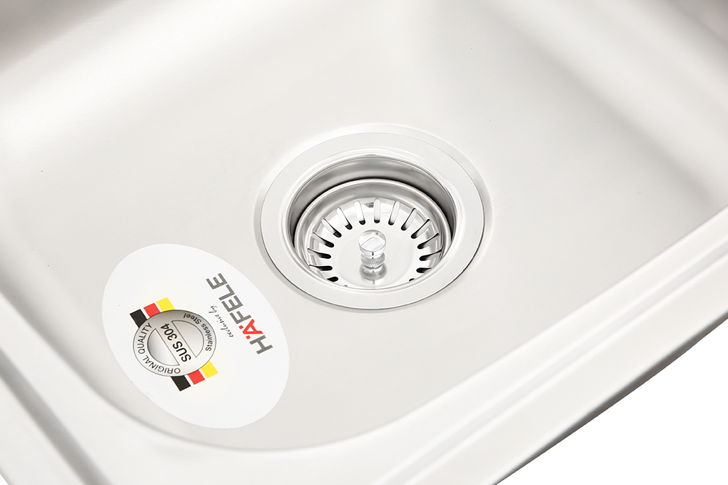 Chậu rửa chén 1 ngăn 1 cánh inox Hafele HS19-SSD1R60 (567.23.093) Màu Inox