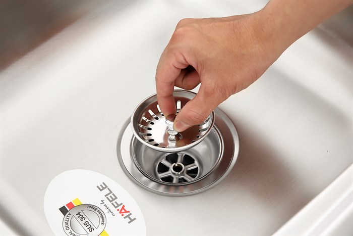 Chậu rửa chén 1 ngăn 1 cánh inox Hafele HS19-SSD1R60 (567.23.093) Màu Inox