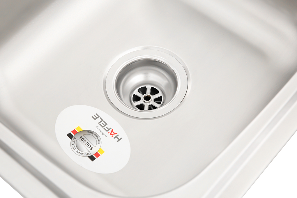 Chậu rửa chén 1 ngăn 1 cánh inox Hafele HS19-SSD1R60 (567.23.093) Màu Inox