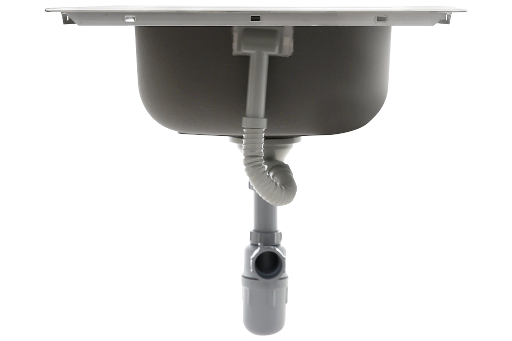 Chậu rửa chén 1 ngăn 1 cánh inox Hafele HS19-SSD1R60 (567.23.093) Màu Inox