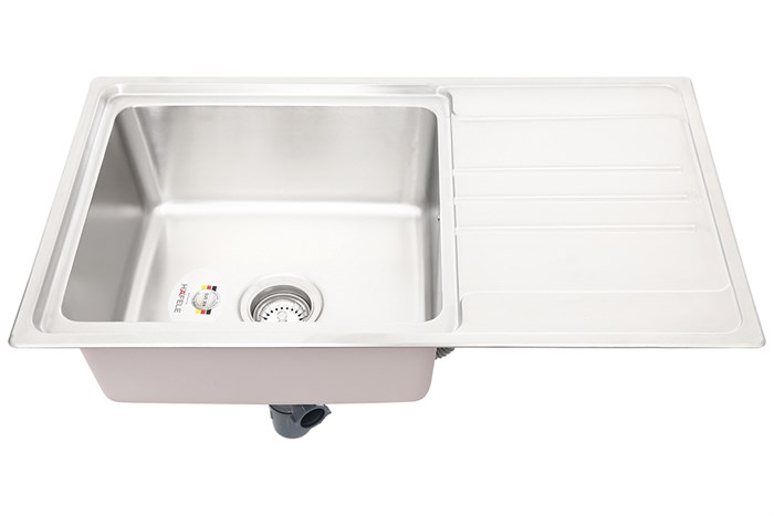 Chậu rửa chén 1 ngăn 1 cánh inox Hafele HS20-SSN1S60 (567.20.266)