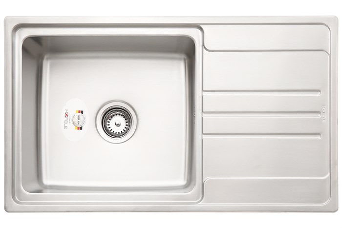 Chậu rửa chén 1 ngăn 1 cánh inox Hafele HS20-SSN1S60 (567.20.266) Màu Inox