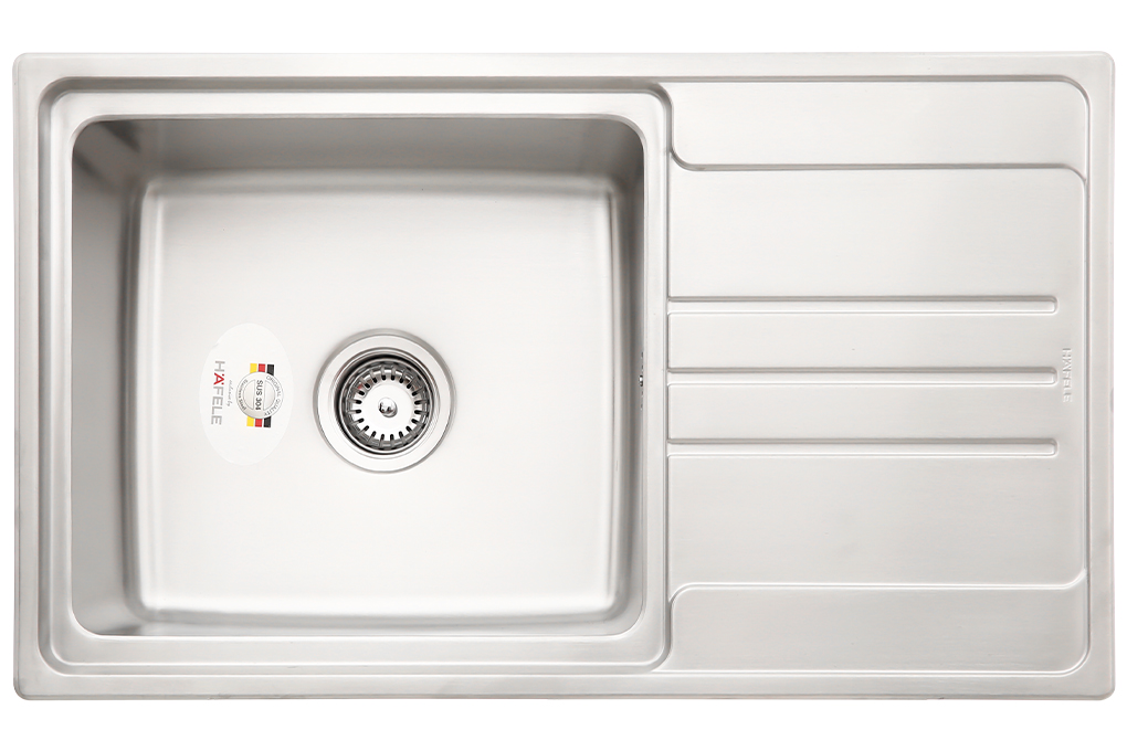 Chậu rửa chén 1 ngăn 1 cánh inox Hafele HS20-SSN1S60 (567.20.266) Màu Inox