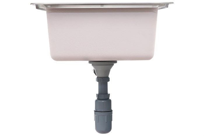 Chậu rửa chén 1 ngăn 1 cánh inox Hafele HS20-SSN1S60 (567.20.266) Màu Inox