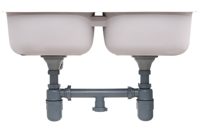 Chậu rửa chén 2 ngăn inox Hafele HS20-SSN2R90S (567.20.506) Màu Inox