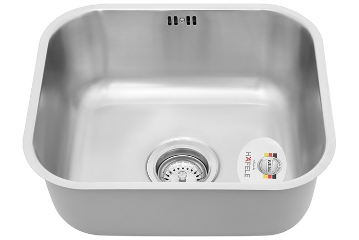 Chậu rửa chén 1 ngăn inox Hafele HS20-SSN1R50 (567.24.000) Màu Inox