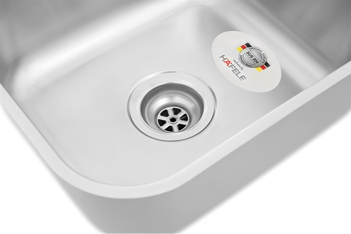 Chậu rửa chén 1 ngăn inox Hafele HS20-SSN1R50 (567.24.000) Màu Inox