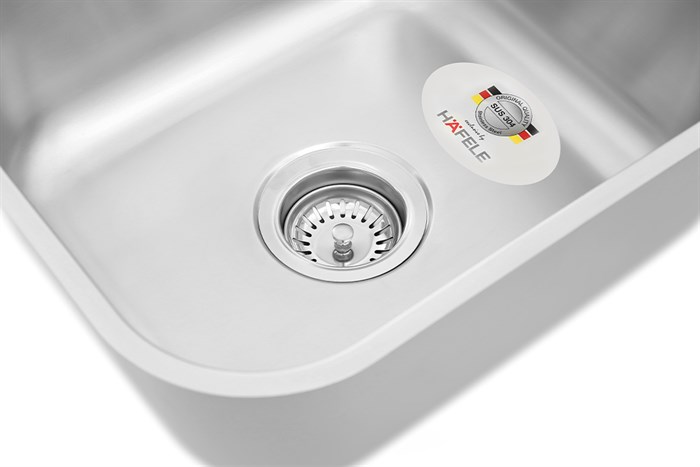 Chậu rửa chén 1 ngăn inox Hafele HS20-SSN1R50 (567.24.000) Màu Inox