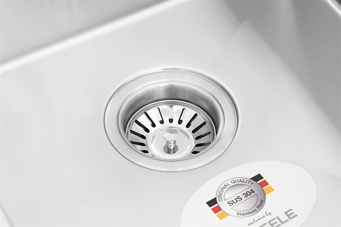 Chậu rửa chén 1 ngăn 1 cánh inox Hafele HS21-SSD1S60 (567.94.010) Màu Inox