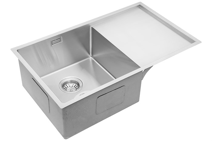 Chậu rửa chén 1 ngăn 1 cánh inox Hafele HS21-SSD1S60 (567.94.010) Màu Inox