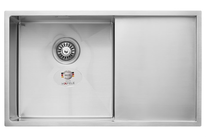Chậu rửa chén 1 ngăn 1 cánh inox Hafele HS21-SSD1S60 (567.94.010) Màu Inox