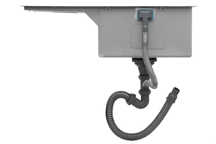 Chậu rửa chén 1 ngăn 1 cánh inox Hafele HS21-SSD1S60 (567.94.010) Màu Inox