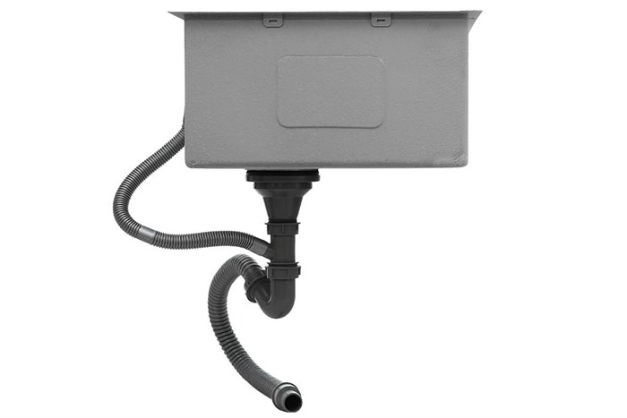 Chậu rửa chén 1 ngăn 1 cánh inox Hafele HS21-SSD1S60 (567.94.010) Màu Inox