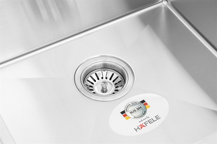Chậu rửa chén 2 ngăn inox Hafele HS21-SSN2S90 (567.94.030) Màu Inox