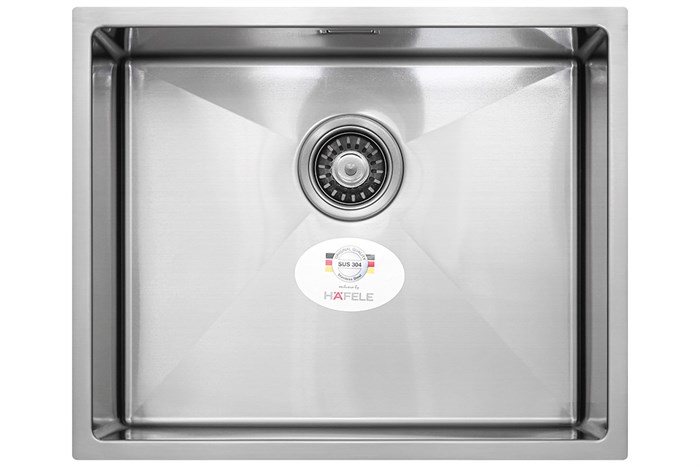 Chậu rửa chén 1 ngăn inox Hafele HS21-SSN1S60 (567.96.300) Màu Đen