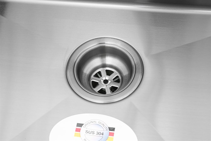 Chậu rửa chén 1 ngăn inox Hafele HS21-SSN1S60 (567.96.300) Màu Đen