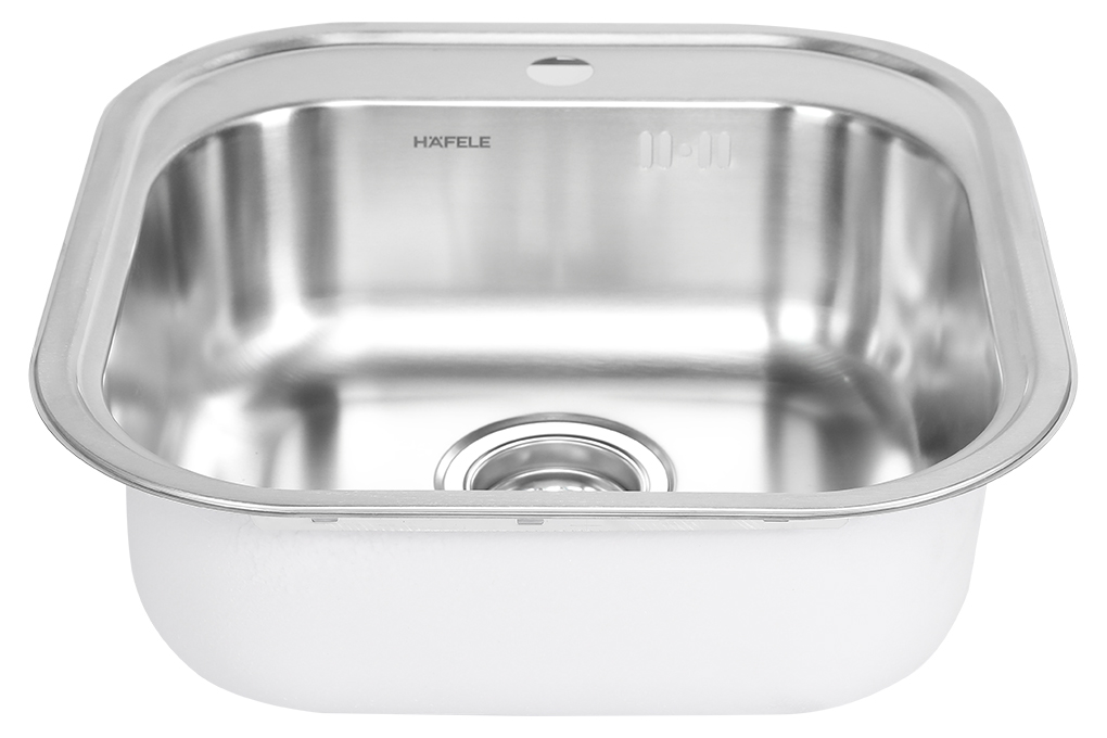 Chậu rửa chén 1 ngăn inox Hafele HS19-SSN1R50 (567.23.083) Màu Inox
