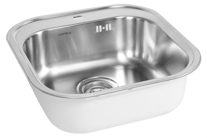 Chậu rửa chén 1 ngăn inox Hafele HS19-SSN1R50 (567.23.083) Màu Inox