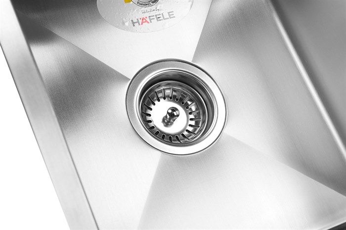 Chậu rửa chén 1 ngăn inox Hafele HS20-SSN1S50 (567.20.227) Màu Inox