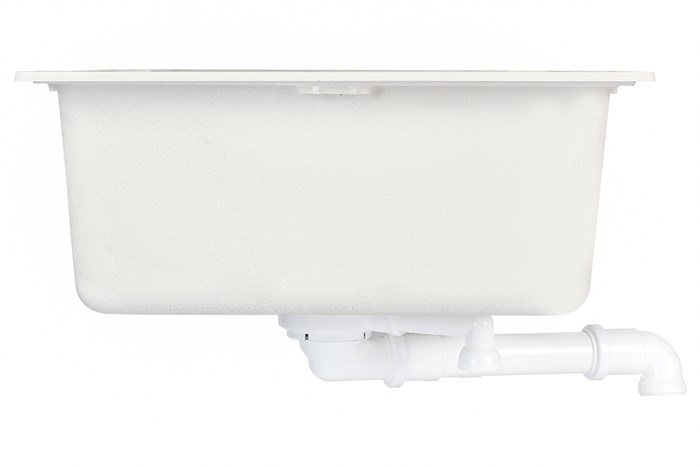 Chậu rửa chén 2 ngăn 1 cánh đá thạch anh Hafele HS19-GED2S80 Kem (570.35.470) Màu Kem