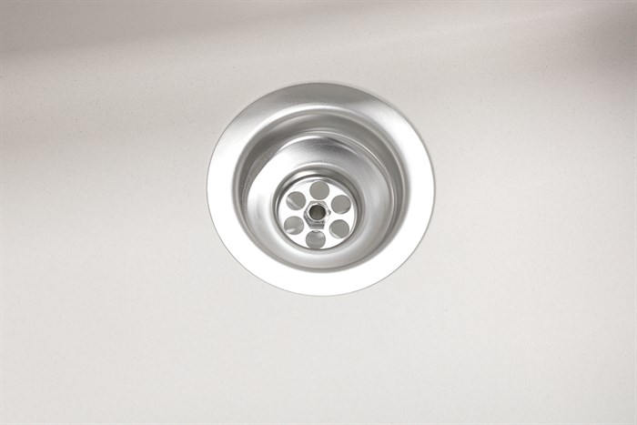 Chậu rửa chén 2 ngăn 1 cánh đá thạch anh Hafele HS19-GED2S80 Kem (570.35.470) Màu Kem