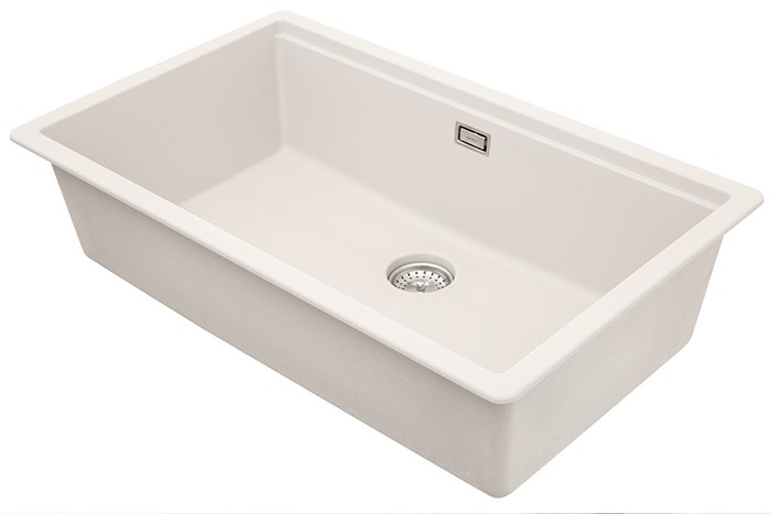 Chậu rửa chén 1 ngăn đá thạch anh Hafele HS20-GEN1S80 Kem (570.30.800) Màu Kem