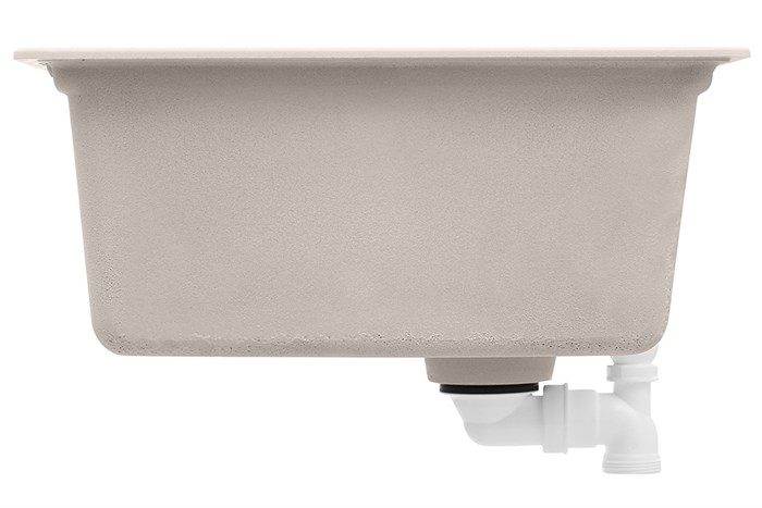 Chậu rửa chén 1 ngăn đá thạch anh Hafele HS20-GEN1S80 Kem (570.30.800) Màu Kem