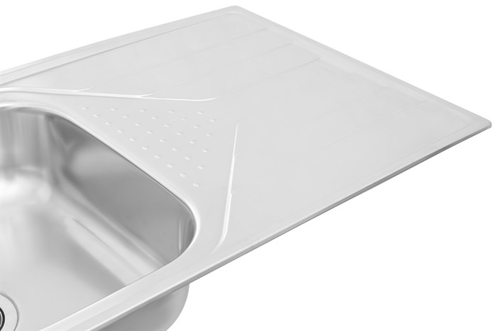 Chậu rửa chén 2 ngăn 1 cánh inox Teka Universe 80 T-XP 2B 1D REV 3½ Màu Inox