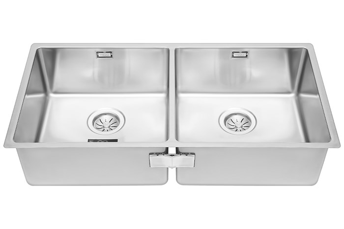 Chậu rửa chén 2 ngăn inox Teka BE LINEA RS15 2B 860 Màu Inox