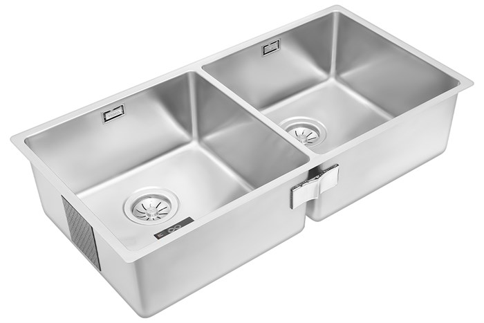 Chậu rửa chén 2 ngăn inox Teka BE LINEA RS15 2B 860 Màu Inox