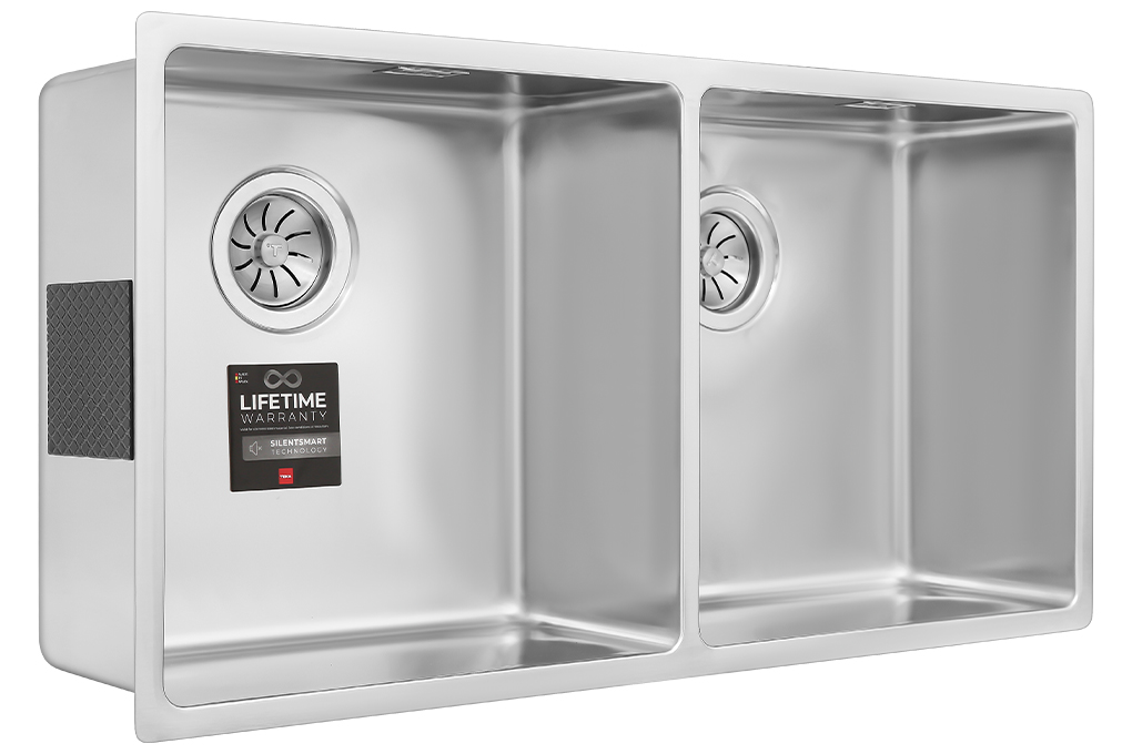 Chậu rửa chén 2 ngăn inox Teka BE LINEA RS15 2B 860 Màu Inox