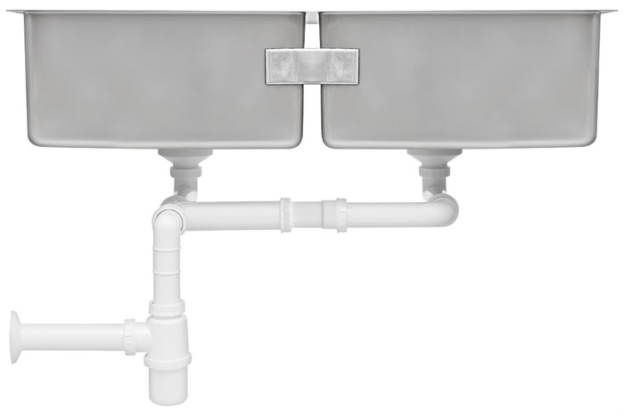 Chậu rửa chén 2 ngăn inox Teka BE LINEA RS15 2B 860 Màu Inox