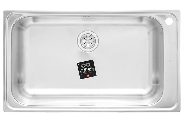 Chậu rửa chén 1 ngăn inox Teka BAHIA 1B PLUS Màu Inox