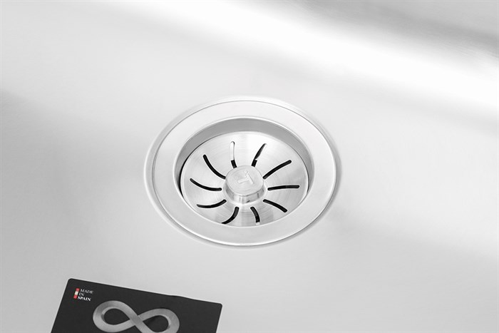 Chậu rửa chén 1 ngăn inox Teka BAHIA 1B PLUS Màu Inox