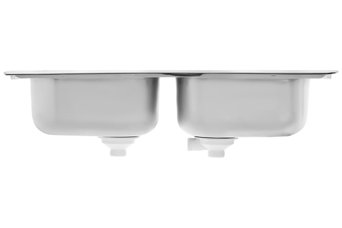 Chậu rửa chén 2 ngăn inox Teka UNIVERSE 80 T-XP 2B Màu Inox